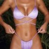Ruched Thong Bikini Bottoms In Lilac -Neena Swim NS0174 NS0170 6 Luni Lilac Cross Strap Top Ruched Bottomscopy2 f2bc2170 bf6e 4ae0 b89a cdf2ea9f59d1